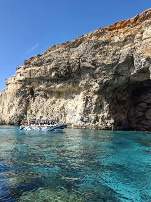 Comino & Gozo: Blue & Crystal Lagoons Cruise with Sea Caves - Santa Maria Caves and Elephant Rock finish the route