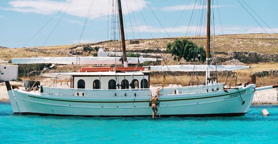 Corfu Town: Full-Day Cruise with Lunch, Drinks & Swim Stops - Sailing toward Nissaki and the first swim