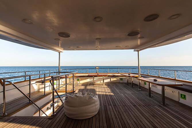 Cruise with lunch & Swimming Stops on Ayia Napa's biggest boat - A 30-minute swim at the Blue Lagoon