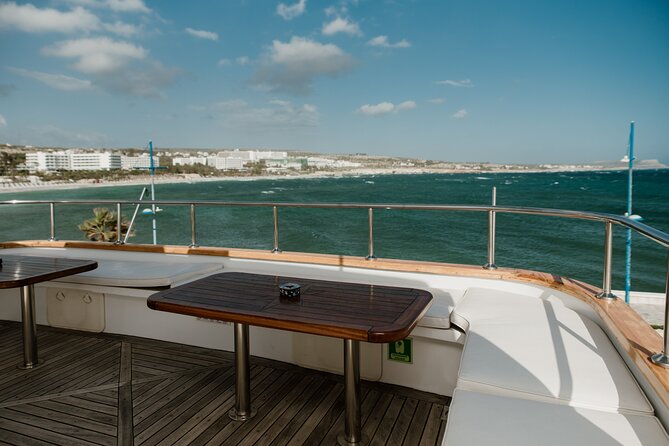 Cruise with lunch & Swimming Stops on Ayia Napa's biggest boat - Lunch onboard: convenient, but keep expectations modest