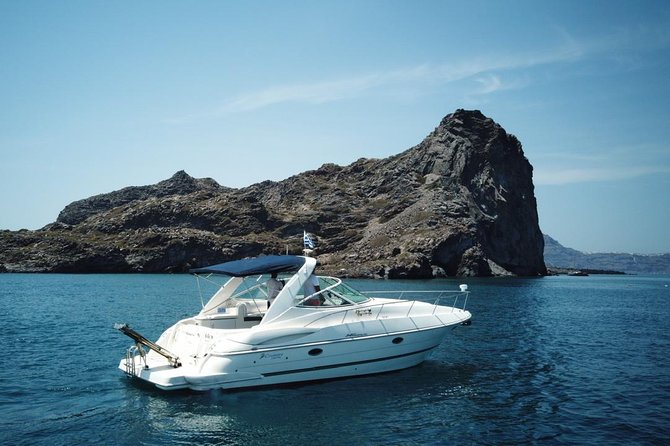Explore Santorini’s volcano with Alex Private Boat Rental - Why Santorini looks different from the water