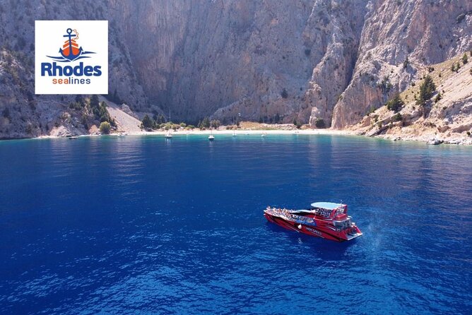 Fast Boat To Symi with a swimming stop at St George's Bay! (Only 1hr journey) - Getting to the right harbour and boarding on time