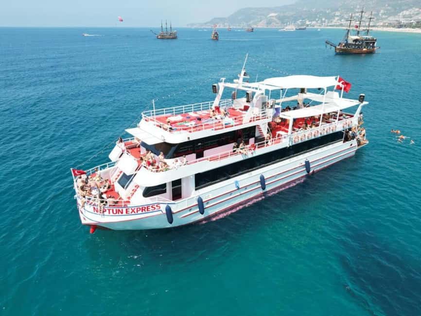 From Alanya: Boat Tour with Unlimited Soft Drinks and Lunch - Cruising past the Old Shipyard and Alanya Castle