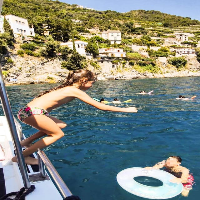 From Amalfi: Coast & Furore Fjord Boat Tour with Swim Break - Seeing the Amalfi Coast from the water
