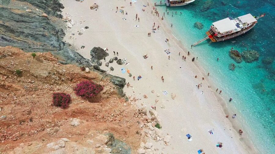 From Antalya or Kemer: Suluada Island Boat Trip with Lunch - Hacivat Bay and the final swim