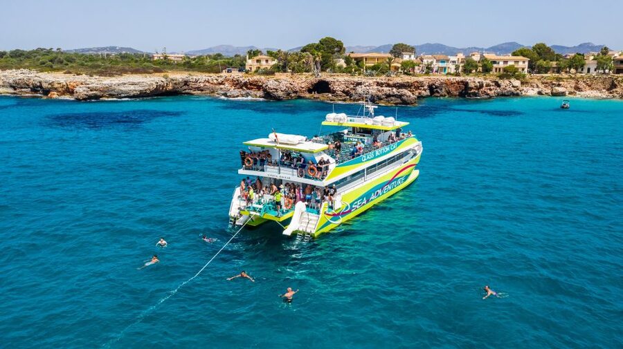 From Cala Millor: East Coast Glass-Bottom Boat Trip - The 2-hour Cala Ratjada choices