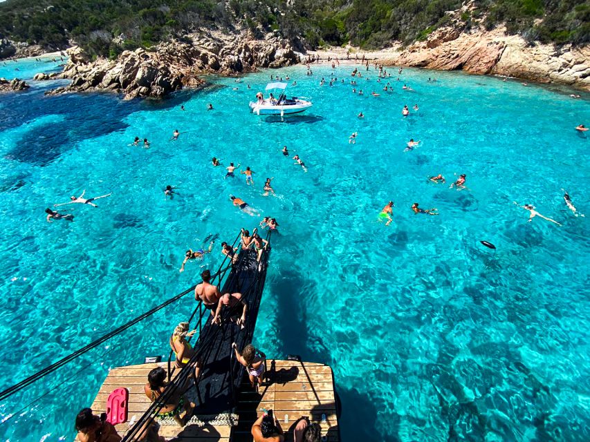 From Cannigione: La Maddalena Archipelago Boat Trip - Love Bay at Spargi: your first swim