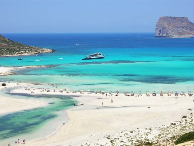 From Chania: Falassarna & Balos Cruise With Pickup - Falassarna: an easy first beach stop
