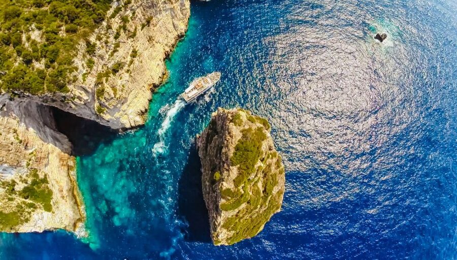 From Corfu: Day Cruise to Paxos, Antipaxos, and Blue Caves - Gaios, the most useful stop on the schedule