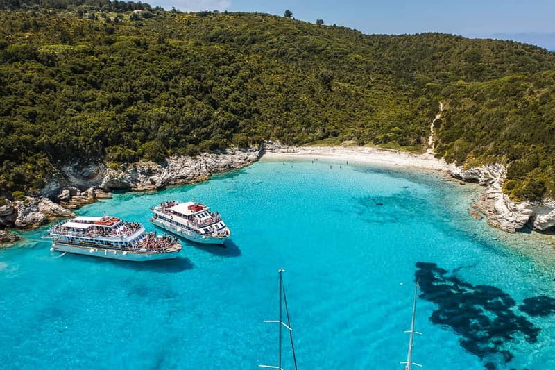 From Corfu: Day Cruise to Paxos, Antipaxos, & the Blue Caves - Key points at a glance
