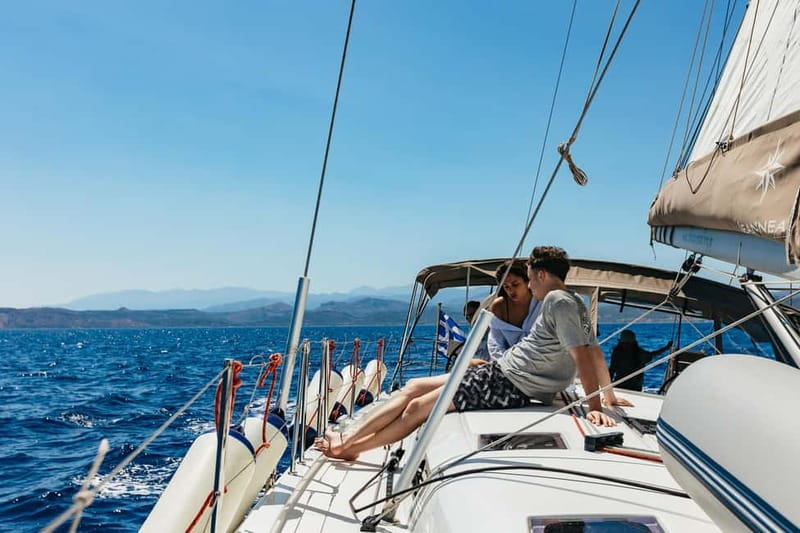 From Kissamos: Balos Gramvousa Sailing Cruise with Lunch - Balos Lagoon: famous water, plenty of time to swim
