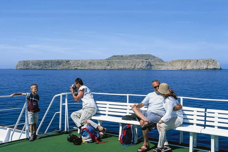 From Kissamos Port: Boat Cruise to Balos Lagoon & Gramvousa - Balos Lagoon and its unusual shallow water