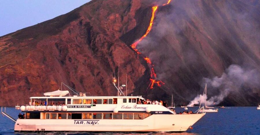 From Milazzo: Panarea and Stromboli Boat Trip by Night - Panarea: two hours on the Aeolian Islands’ stylish outpost