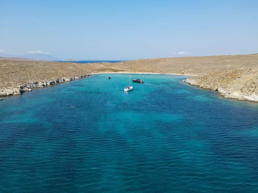 From Mykonos: Cruise to Delos and Rhenia with Lunch - Boarding at Mykonos Old Port