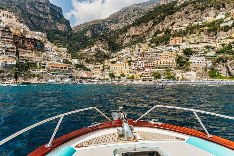 From Naples: Positano and Amalfi Boat Tour with Drinks - The return to Sorrento and Naples