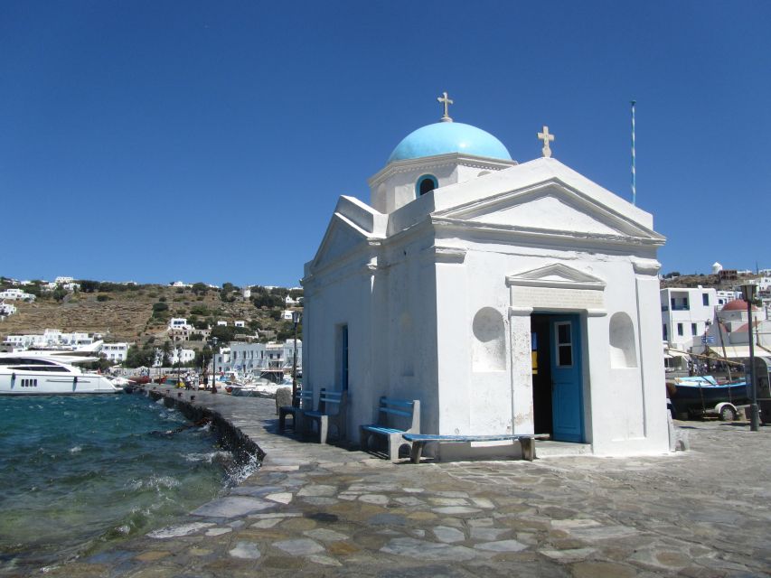 From Naxos: Delos and Mykonos Full-Day Boat Trip - The short cruise from Delos to Mykonos