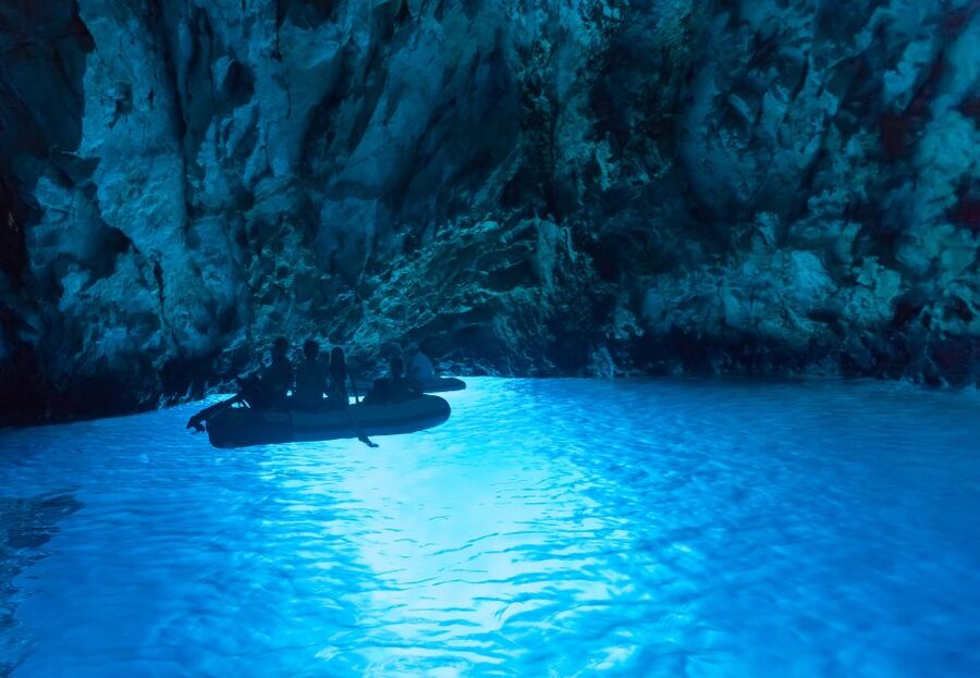 From Omis: Blue Cave & 5 Island Speedboat Tour - Biševo and the Blue Cave visit