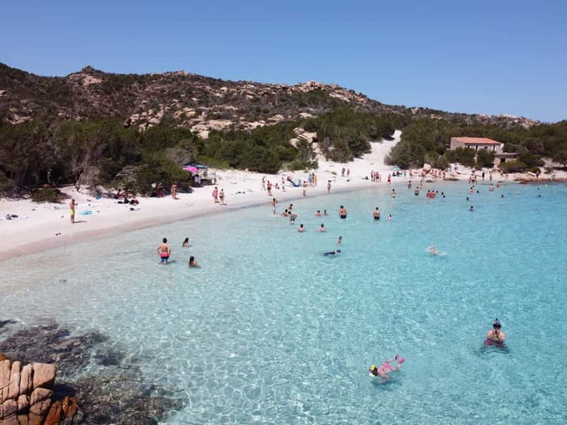 From Palau: La Maddalena Archipelago 4 Stops Boat Tour - Santa Maria: the day’s first proper beach break