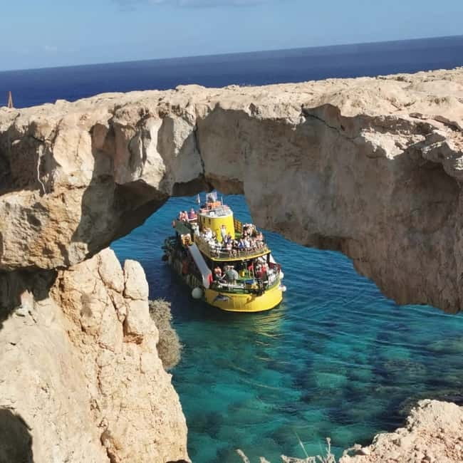 From Protaras: Cruise to Blue Lagoon, Turtle Cove & Sea Cave - What the $35 price really buys you
