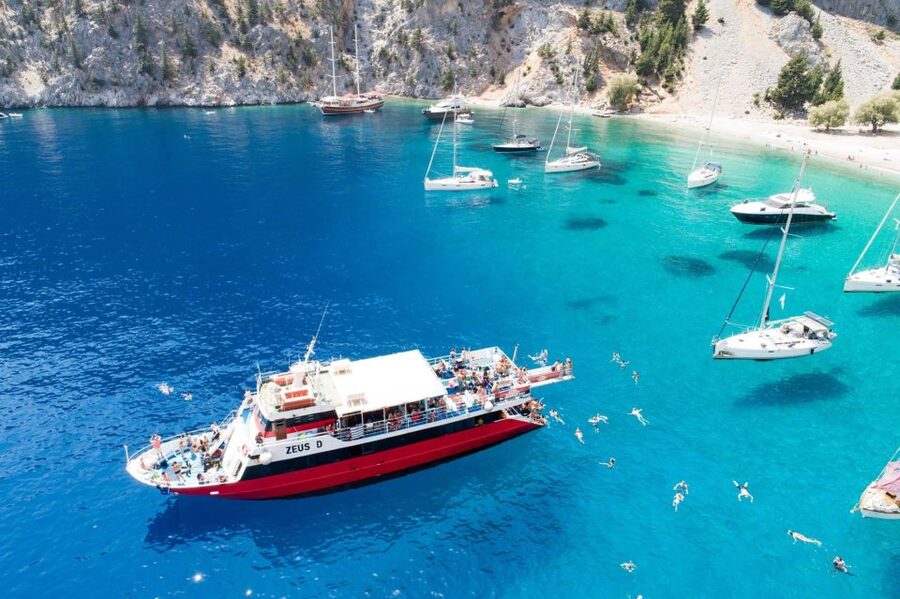 From Rhodes: Cruise to Symi Island and Saint George's Bay - Gialos, Symi’s postcard harbor