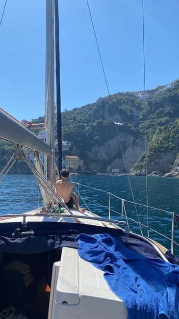 From Salerno: Amalfi Coast Full-Day Sailboat Trip with Lunch - Prosecco, fruit, and a short stop in Amalfi
