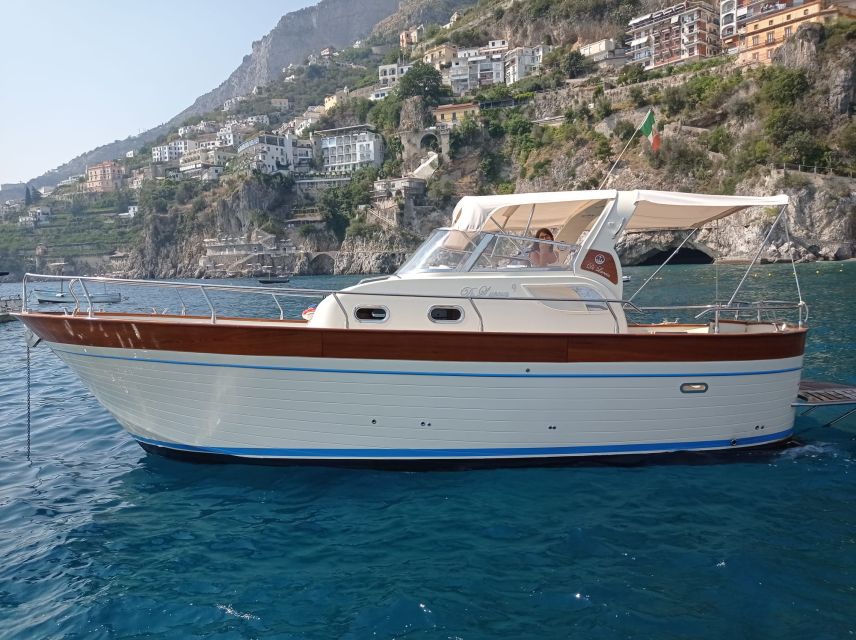 From Salerno: Sightseeing Day Cruise to Amalfi Coast - Amalfi for about an hour