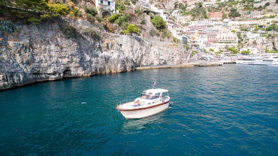 From Salerno: Sightseeing Day Cruise to Amalfi Coast - Swimming in clear water