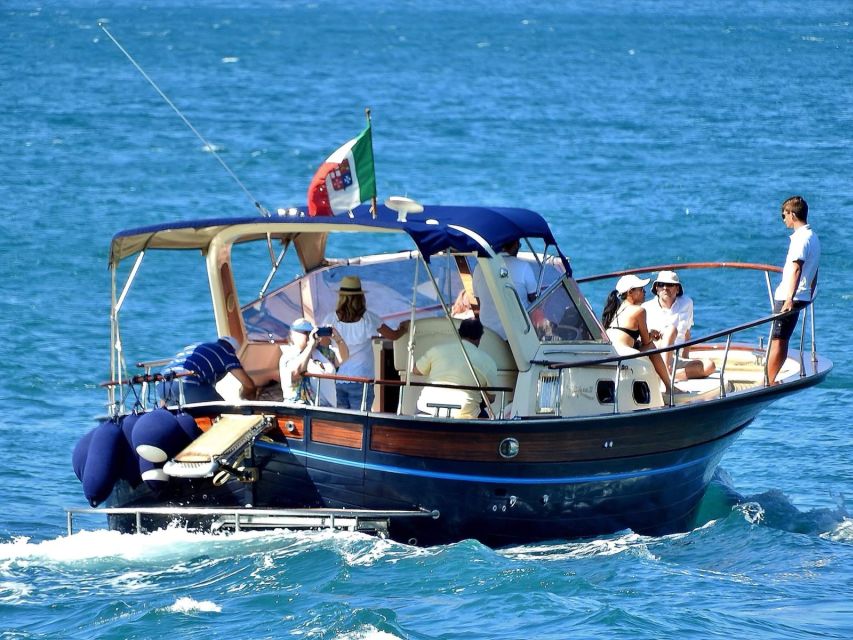From Salerno: Sightseeing Day Cruise to Amalfi Coast - The morning departure from Salerno