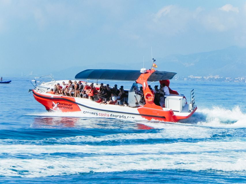 From Salou/Cambrils: Speedboat Tour - Leaving Salou or Cambrils along the coast