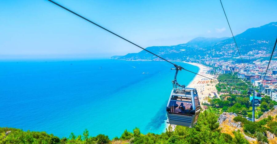 From Side: Alanya Tour with Lunch, Boat Trip, and Cable Car - Free time in central Alanya