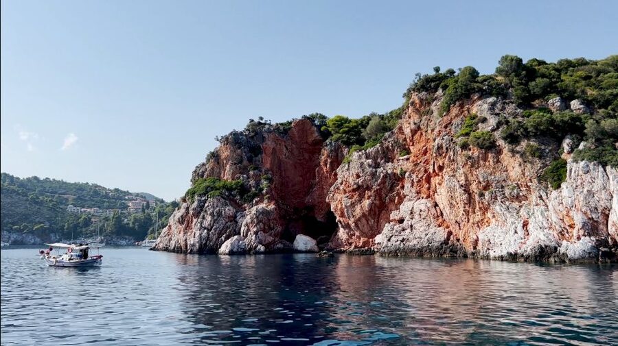 From Skiathos: Skopelos and Alonissos Boat Trip with Stops - The return route and the swim near Kastani