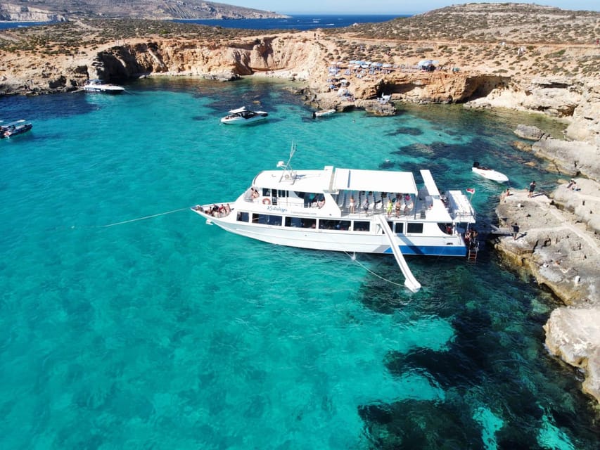 From Sliema: Gozo, Comino and Blue Lagoon Cruise - Returning to Comino and the Blue Lagoon