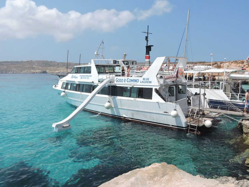 From Sliema: Gozo, Comino and Blue Lagoon Cruise - The coastal cruise from Sliema