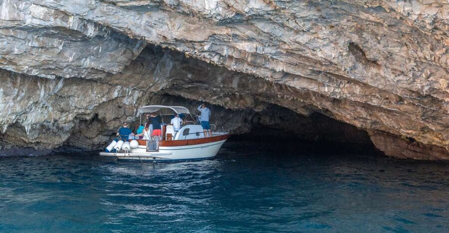 From Sorrento: Capri Island Day Trip with Boat Cruise - The Sorrento Coast from Marina Grande