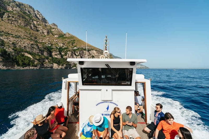From Sorrento/Nerano: Amalfi and Positano Boat Tour - About two hours in Positano