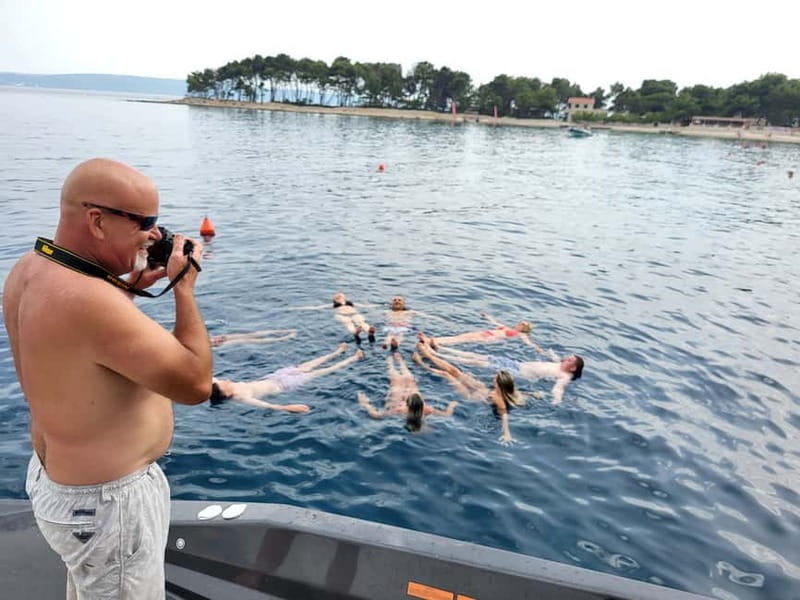 From Split: Blue Cave, Hvar, Mamma Mia, 5 Islands boat Tour - Two hours in Hvar town