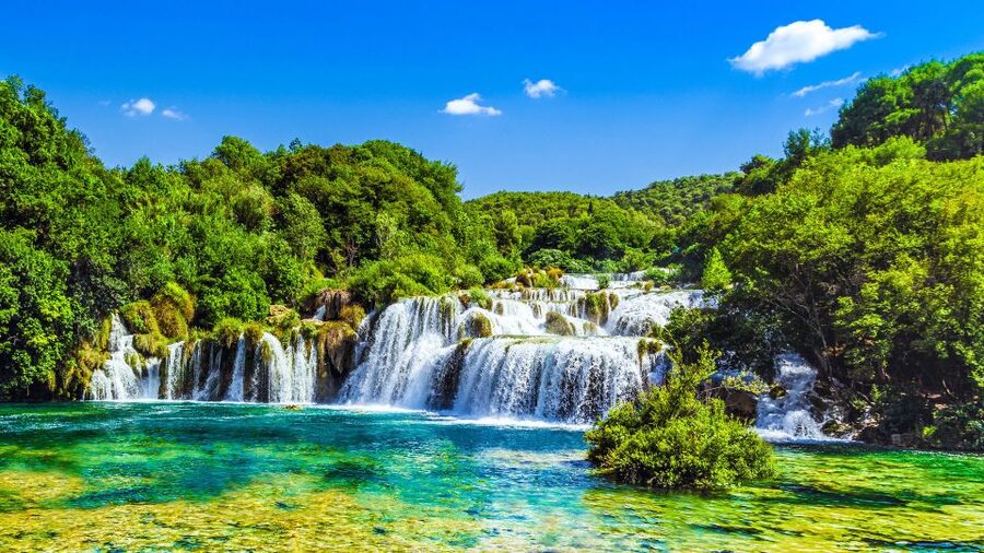 From Split & Trogir: Krka Waterfalls Day Tour with Boat Ride - What the price really covers