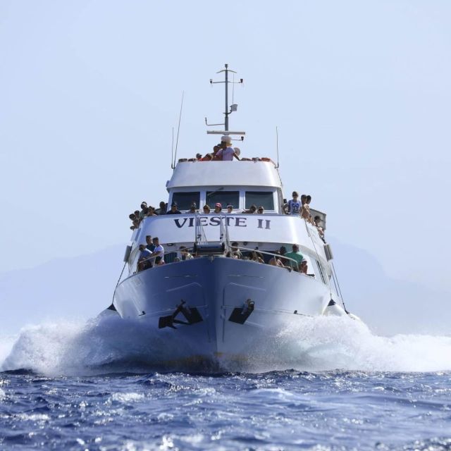 From Trapani: Day Cruise to Favignana & Levanzo with Lunch - Cala Rossa and Cala Azzurra are best seen from the water