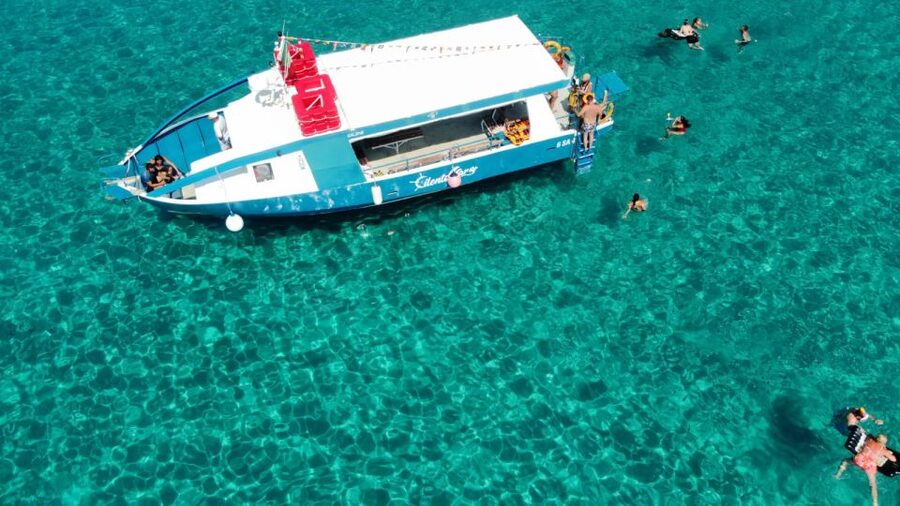 From Tropea: Capo Vaticano boat tour with snorkel & aperitif - Caves, rocks, and old ports along the way