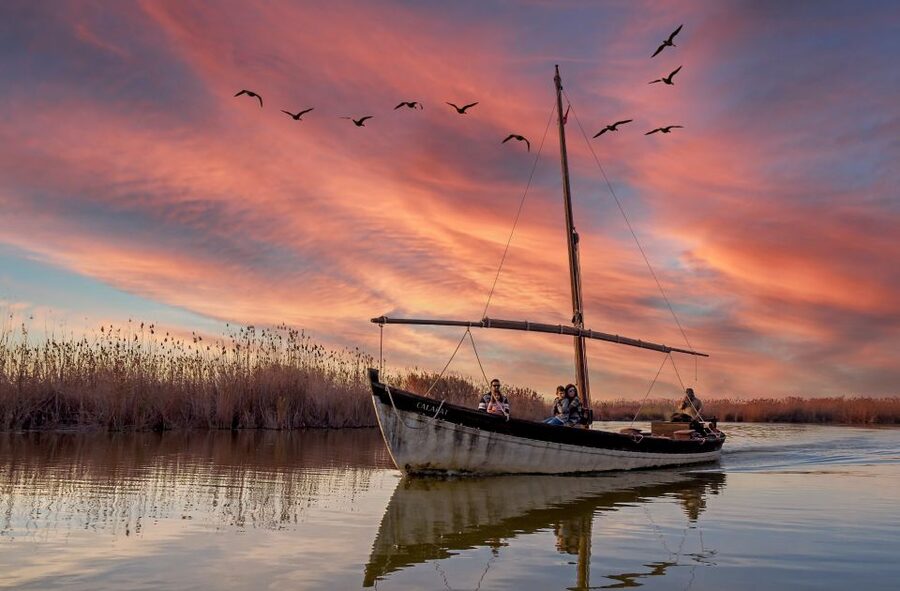 From Valencia: Albufera Natural Park Eco Boat Tour & Sunset - Gola de Puchol, where the water systems meet