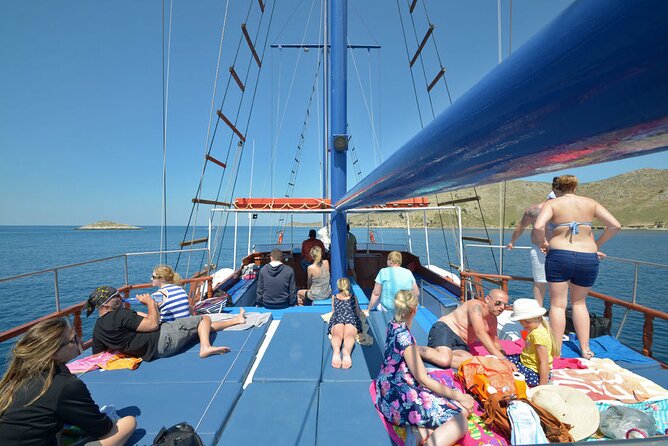 Full Day 3-Island Boat Cruise from Port of Kos - Greek barbecue lunch on deck