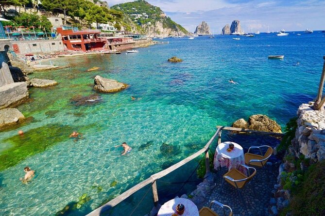 Full Day Private Boat Tour to Capri from Positano - Swimming at the Green Grotto