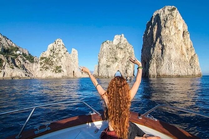 Full Day Private Boat Tour to Capri from Positano - The Faraglioni and Capri’s eastern caves