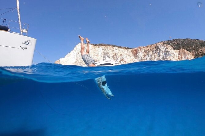 Full-Day Small-Group Cruise in Milos & Poliegos with Lunch - Kalogries Beach, a natural swimming pool
