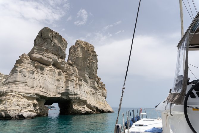 Full-Day Small-Group Cruise in Milos & Poliegos with Lunch - Theiorychia and the sulfur mines