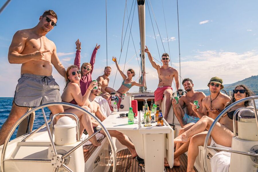 Gouvia: Corfu Island Sailing Trip with Snack and Soft Drinks - The skipper can shape the entire outing
