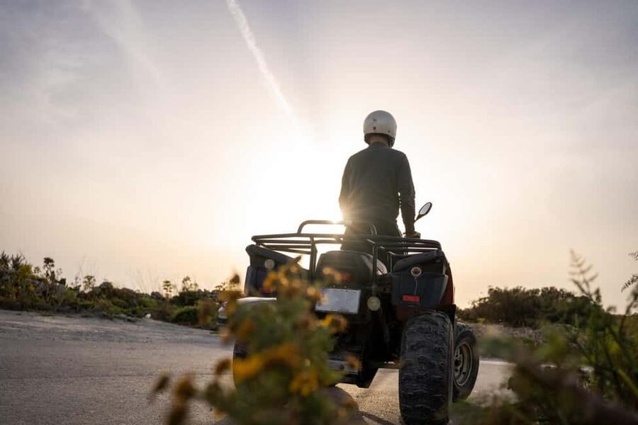 Gozo: Full-Day Quad Tour with Private Round-Trip Boat - Ramla Valley, villages, and traditional saltpans