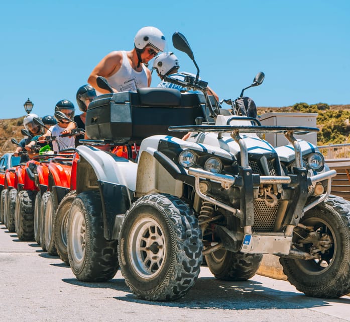 Gozo: Full-Day Quad Tour with Private Round-Trip Boat - Ghasri Valley and the road to Dwejra