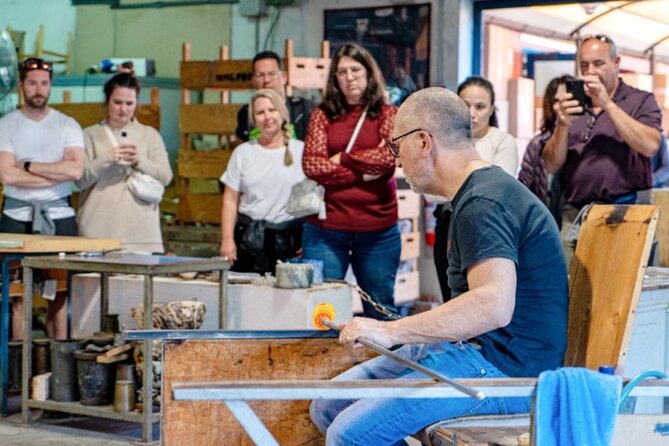 Half Day Murano and Burano Island Tour by Private Boat - Murano: a close look at glassblowing