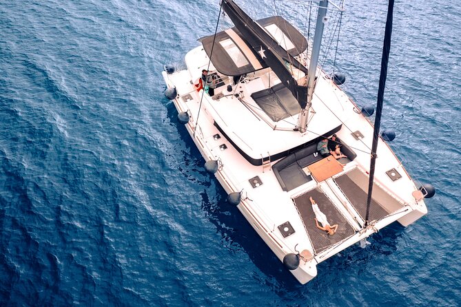 Half Day Premium Catamaran Cruise in Santorini including Oia - What the $193.49 price includes